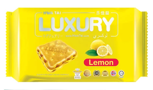 [PR/00215] بسكويت لوكسري بنكهة الليمون 420 جرام - كرتون 6 حبة